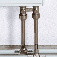 Фитинги Uponor MLC для подключения радиаторов