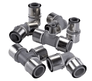 Пресс-фитинги UPONOR MLC композиционные 16-50 мм - материал PPSU