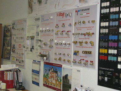 Офис и выставочный зал компании «Теплосток» 