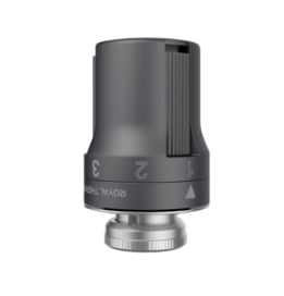 Термоголовка жидкостная Royal Thermo, M30 x 1,7, черный