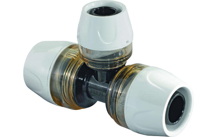 Uponor RTM тройник равнопроходной композиционный 16-16-16 