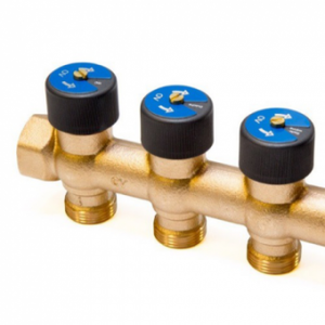 Гребёнка Oventrop 3/4", Multidis R, количество отводов 3, выходы 3/4"EK 4200553