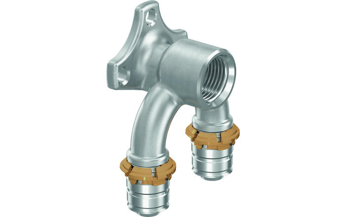 Uponor Smart Aqua S-Press водорозетка U-профиль 16-RP1/2"ВР-16