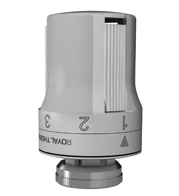 Термоголовка жидкостная Royal Thermo, M30 x 1,6, серебро