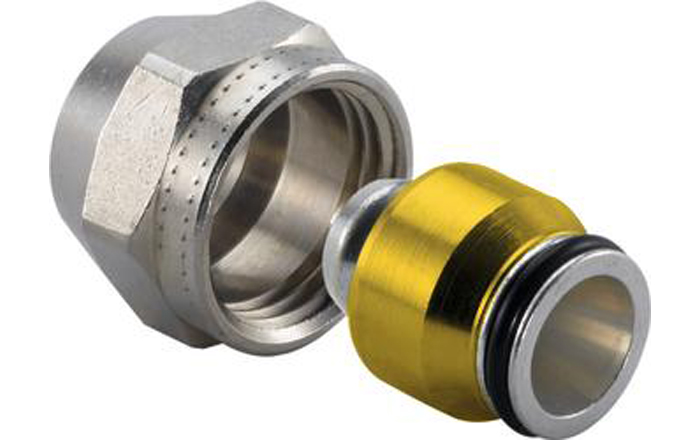 Uponor Uni-C зажимной адаптер MLC 16-1/2"ВР