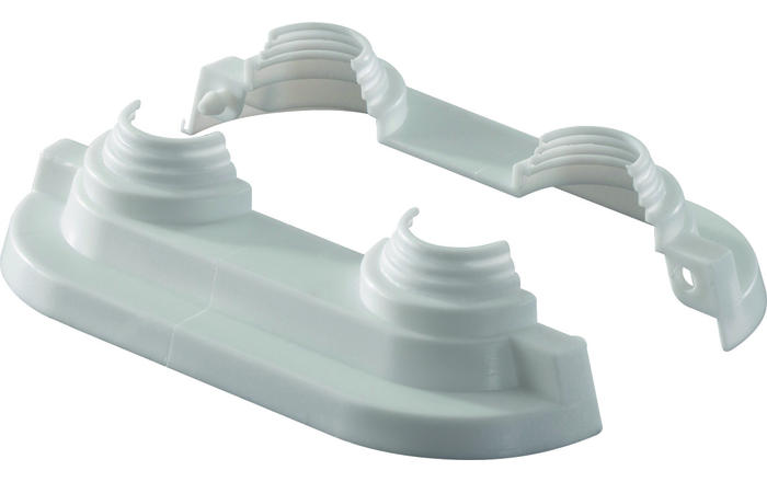 Uponor Smart Radi декоративная накладка разборная двойная 14-20 мм,белая