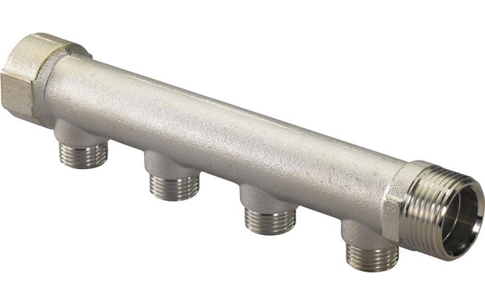 Uponor Uni-C коллектор S 1" НР/ВР, 2X1/2"НР